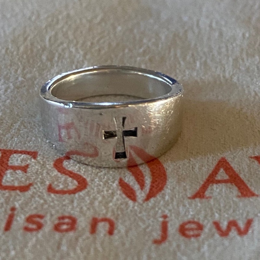 James Avery Wide Crosslet Ring